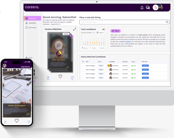 Careera App Screen